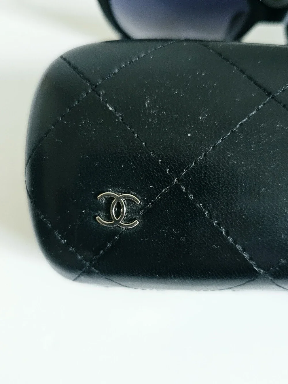 Chanel Acetate Butterfly Winter Pearl Sunglasses 5339-H Black